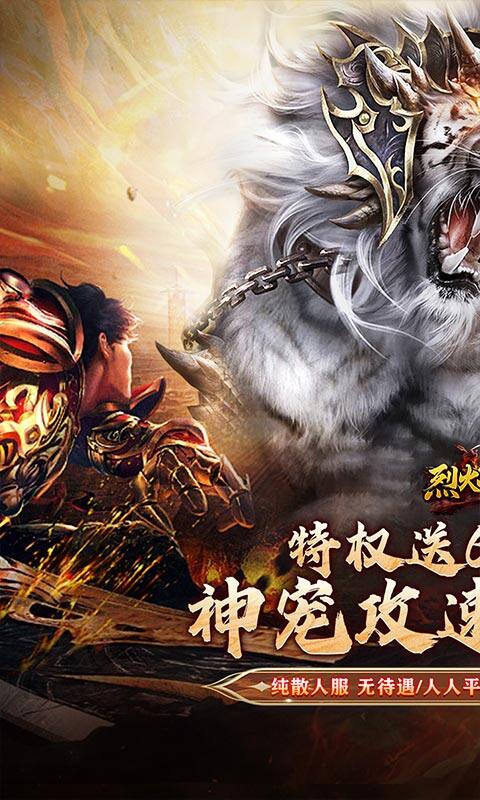 烈火战神-战宠三职业福利版游戏截图5