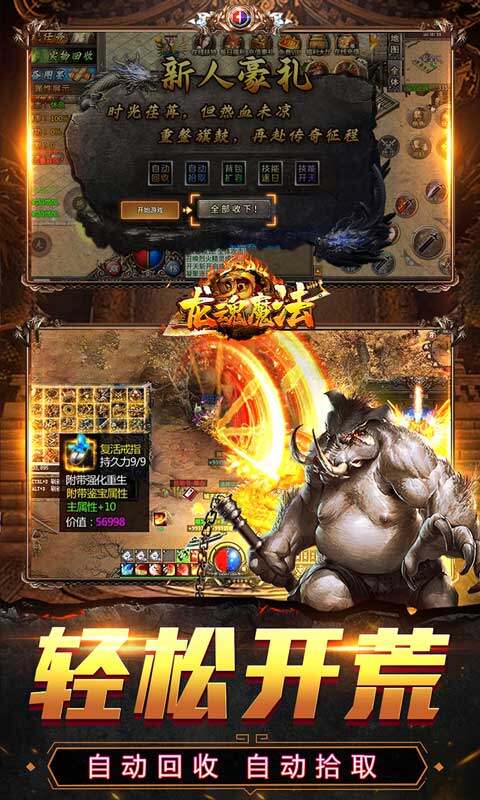 龙魂魔法-攻速神器暴爽单职游戏截图5